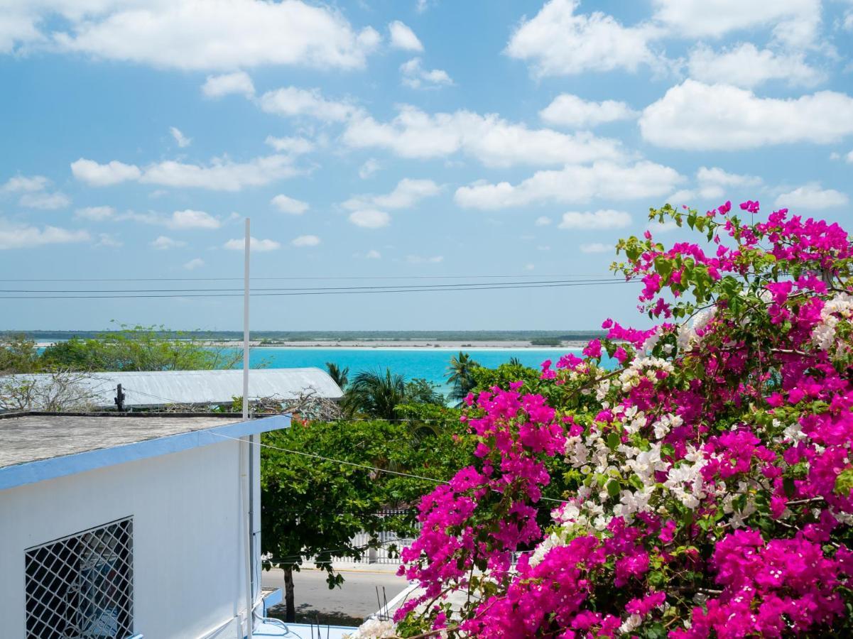 Hotel Casa Poblana Bacalar Bagian luar foto